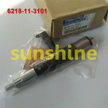 И Форсунка системы питания с общей торливной магистралью 6218-11-3101 6218113101 095000-0562 095000-0560 для PC600-8 SA6D140