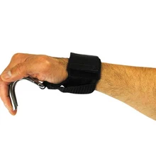 Гладить Вес мачта Pull Up молния Фитнес тренажерный зал Перчатки митенки прочный нескользящей с запястья защиты