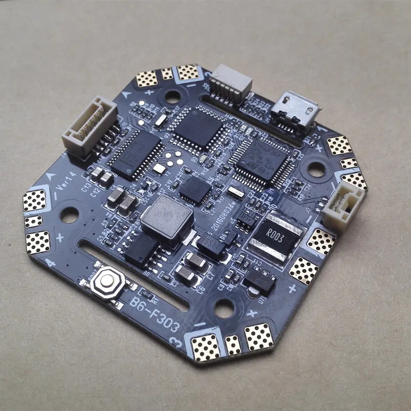 Новейший F303 Контроллер полета интегрированный F3 ACRO/OSD/гальванометр/PCB для DIY мини