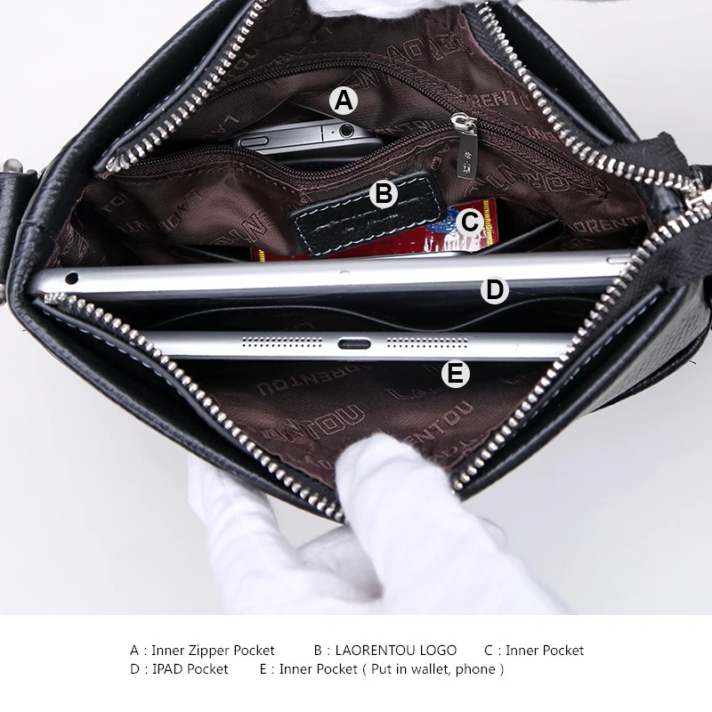 ombro bolsa crossbody bolsa n5 Color : Black Brown