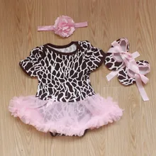 Детские комбинезоны; комплект одежды для младенцев из 3 предметов; платье-пачка с абстрактным узором для маленьких девочек; костюм-комбинезон; повязка на голову