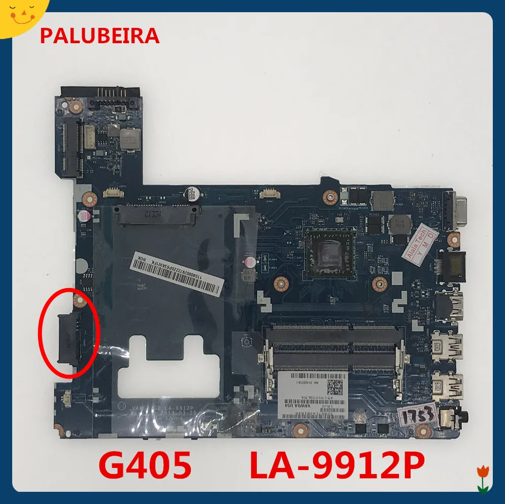

PALUBEIRA VAWGA/GB G405 LA-9912P With E1-2100U (compatible with A4 A6 CPU) laptop motherboard SUITABLE FOR Lenovo G405 laptop