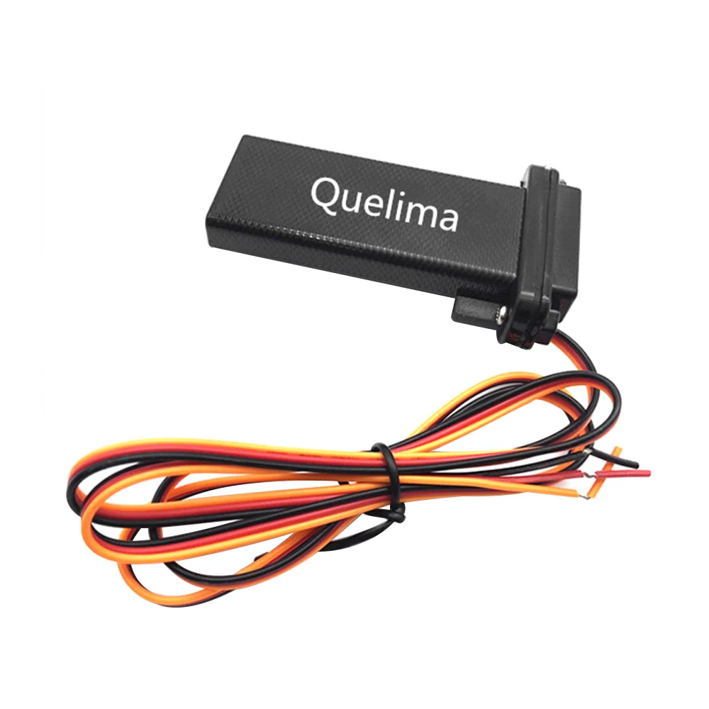 

Quelima Waterproof Vehicle GPS Tracker Real-time Locator GPS/GSM Global Real Time Tracking Monitoring for Vehicle Car Motorcycle