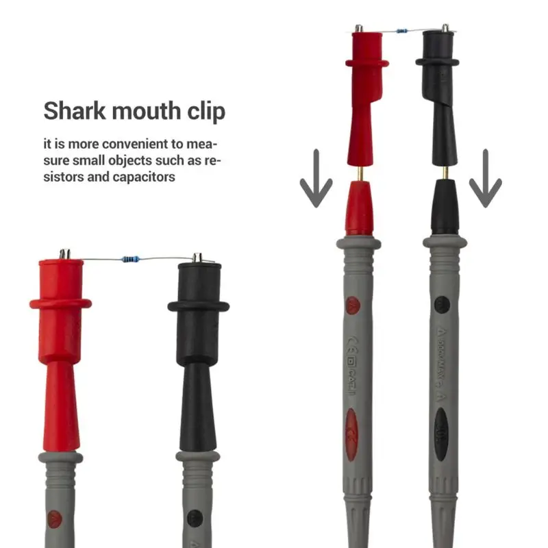 Универсальная игла Пробник Тестовые провода контактный Цифровой мультиметр многометровый тест er провод ручка с зажимом типа «крокодил» набор 1000 в 20А