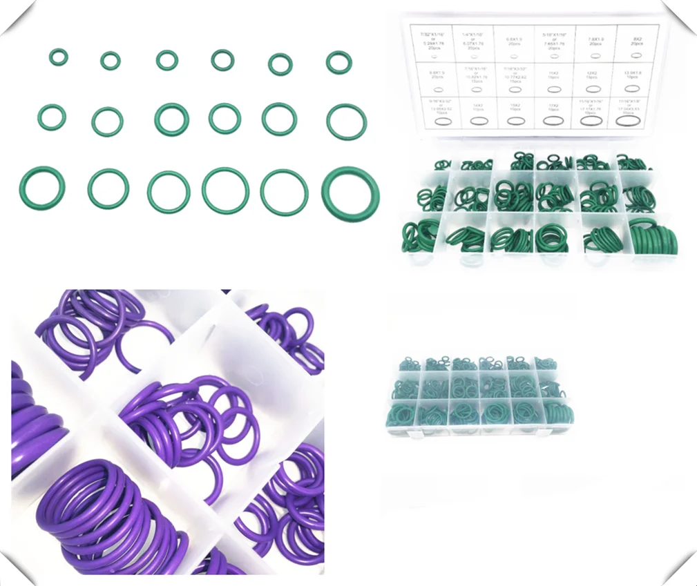 270 Pcs Car Accessories Air Conditioning Compressor Seal O-ring Repair ...