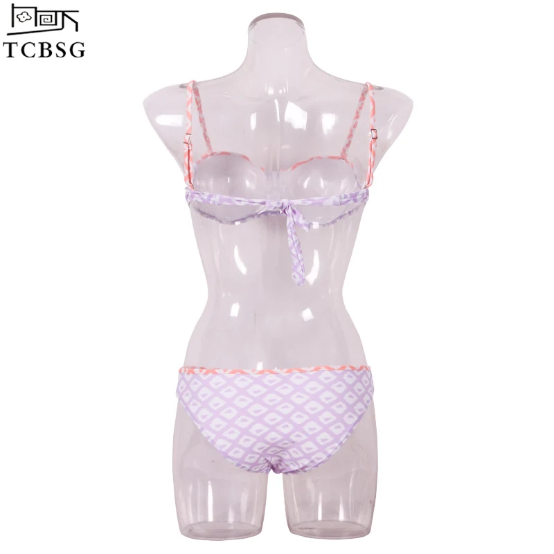 Новинка 2019 бикини с низкой талией TCBSG купальник пуш ап женское в бразильском