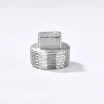 

1/8" 1/4" 3/8" 1/2" 3/4" 1" BSP Male Thread 304 Stainless Steel Hex Head End Cap Plug Pipe Fitting Coupler Connector Adapter