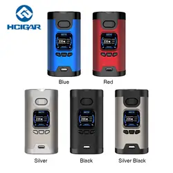 Оригинальный HCIGAR Wildwolf 18650 Вт TC поле Mod Vape двойной 235 батарея TFT Цвет экран электронная сигарета испарить моды