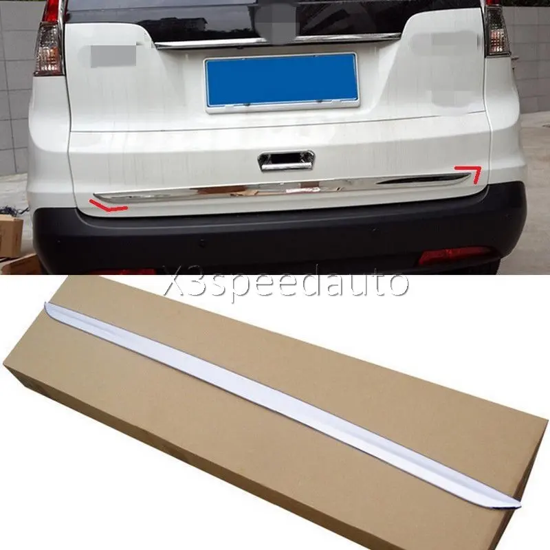 Для Honda CRV CR V 2012 2016 хромированный задний люк багажника Нижняя крышка отделка 1 шт.