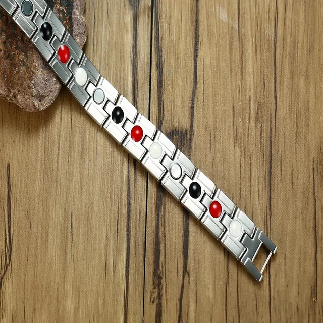 Фото высокое качество повседневные браслеты с магнитами мужские классические