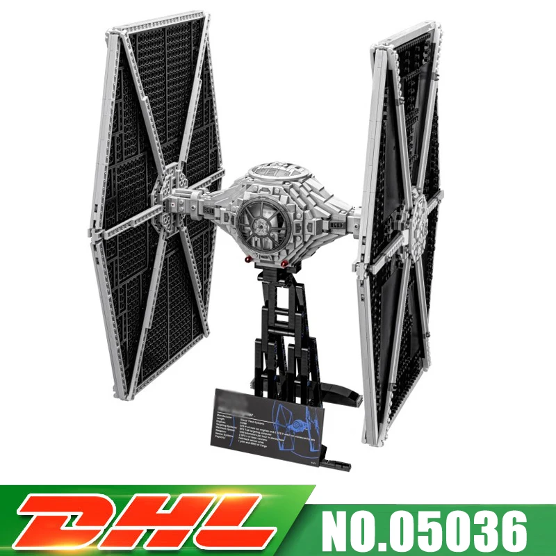 

1685Pcs UCS TIE Fighter Darth Vader Model Building Blocks Bricks Compatible LegoINGlys 75095 Toys for Children Gifts IN Stock