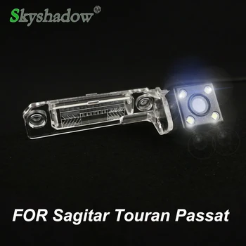 

HD Car CCD Night Vision 4LED Backup Rear View Camera Parking Assistance For Volkswagen Sagitar 2009 2010 Touran 2013 Passat 2009