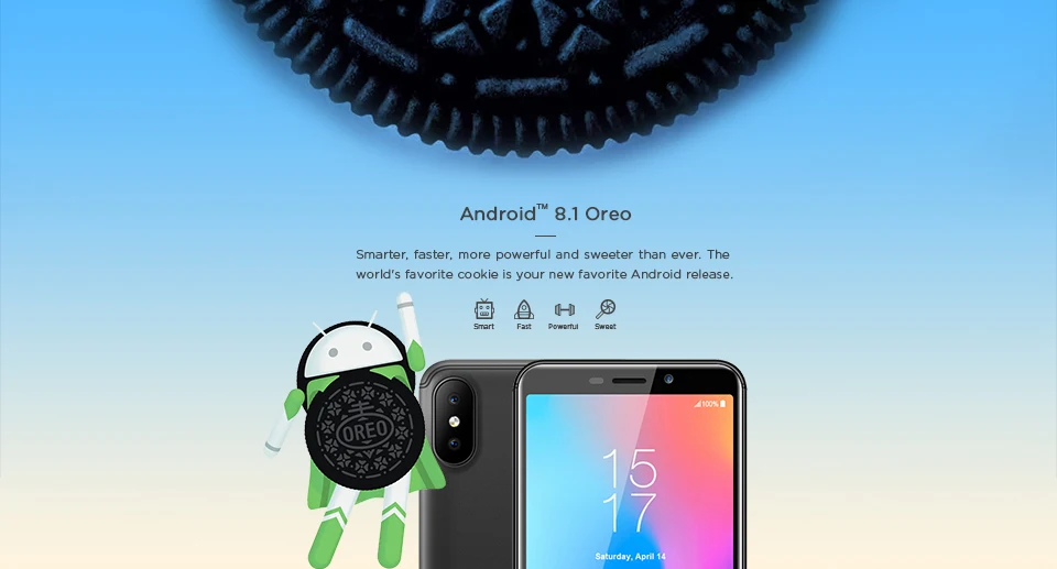 Глобальная версия Android C2 Android 8,1 2+ 16 Гб ПЗУ мобильный телефон Лицо ID MTK6739 Quad Core13MP двойная камера OTA 4G Smartphone смартфон