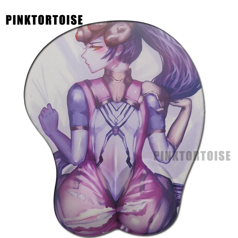 

Anime Widowmaker Mouse Pad with Wrist Rest for Computer gamer keyboard mouse pad mat
