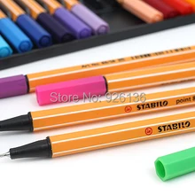 Stabilo Point 88 Fineliner Рисование маркером ручка 0,4 мм 25 цветов в ассортименте