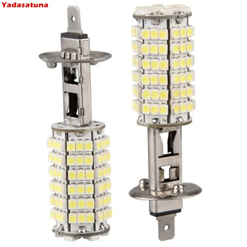 

Par Lampada Автомобильная H1 120 Leds 6000k Sup Branco emade evoeiro fe De Road