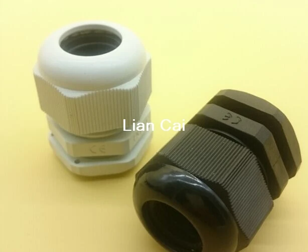 

100PCS PG11 Nylon66 Cable Glands Waterproof Level 5-10mm Cable Joint