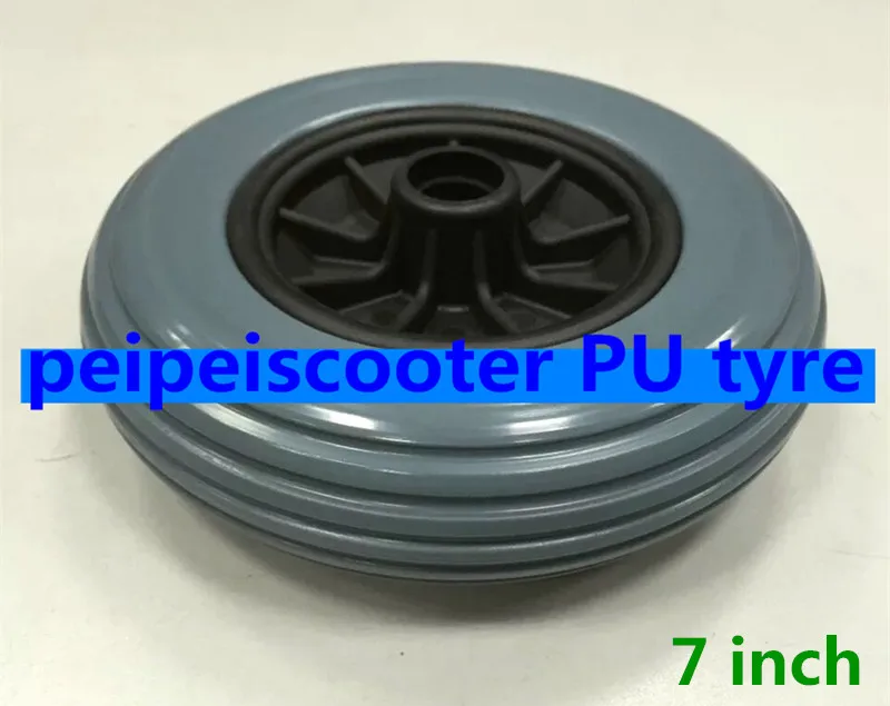 

7 inch electric wheelchair PU tyre ppwt-07