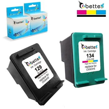 

BETTE Ink Cartridges Replacement for HP 129 134 Deskjet 6940 6943 6980 6983 6988 6988dt 6988xi D4145 D4155 D4160 D4163 D4168