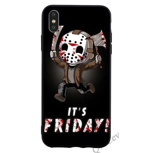 Fashion Jason Voorhees Phone Cover for iPhone 5S Case XR X 7 5 8 Plus 6