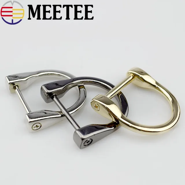 2pcs D Ring For Bag Handbag Buckle Hardware Accessories 2pcs D Ring For Bag Handbag Buckle Hardware Accessories Handbags Can Be Semicircle