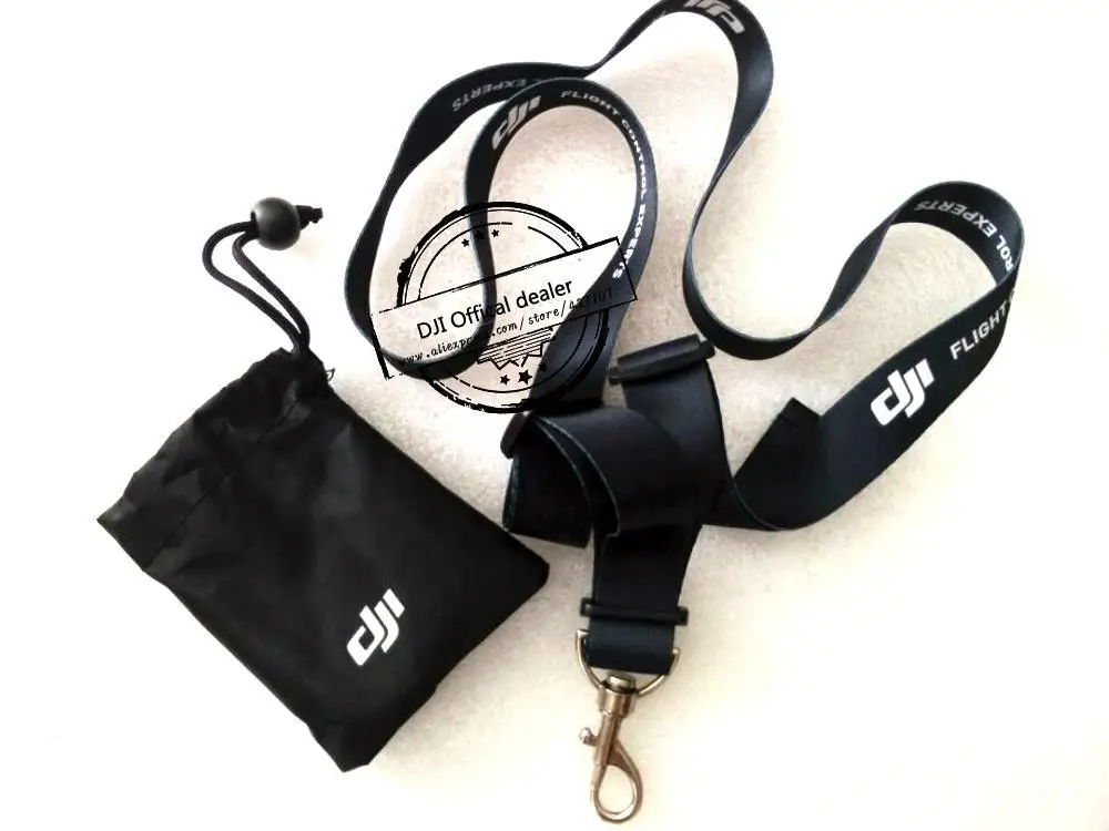 DJI Phantom 4/3 Professional/Advanced/Standard Transmitter Remote Controller Black Neck Strap Lanyard FPV