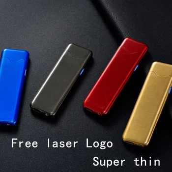 

Lighter USB Electronic Tungsten Turbo Lighter WilndProof Plasma Lighter Cigarette Lighter For Smoking Free Laser Logo Metal