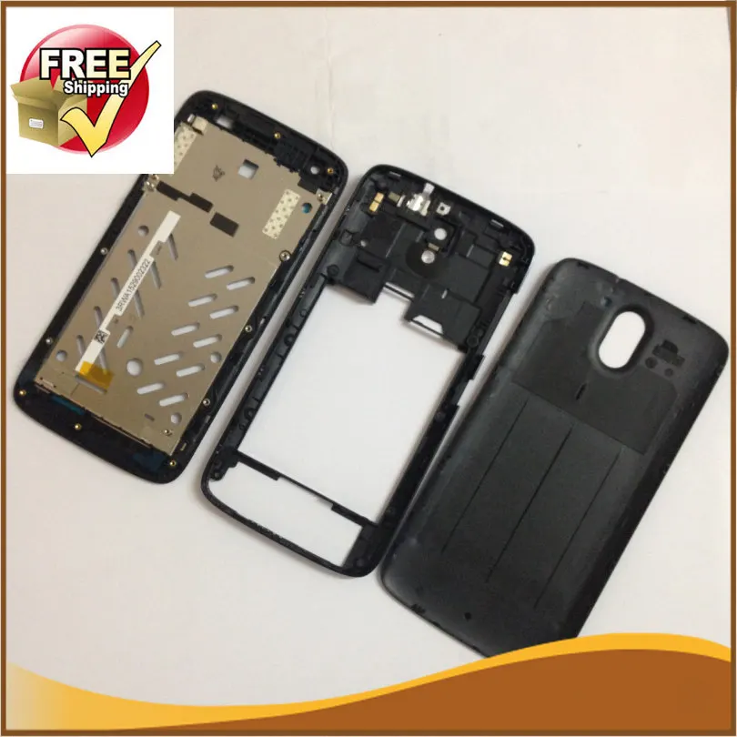 

1 pcs NO Have Power Volume Buttons Front Frame Middle Housing Back Cover For htc Desire 526G Desire 326G 526 Rear Battery