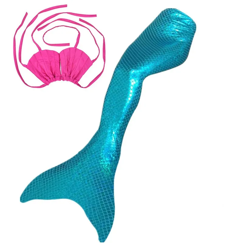 

Fancy Mermaid tails without Fins Monofin Flipper mermaid swimming tails for Kids Girls Summer Beach Wear