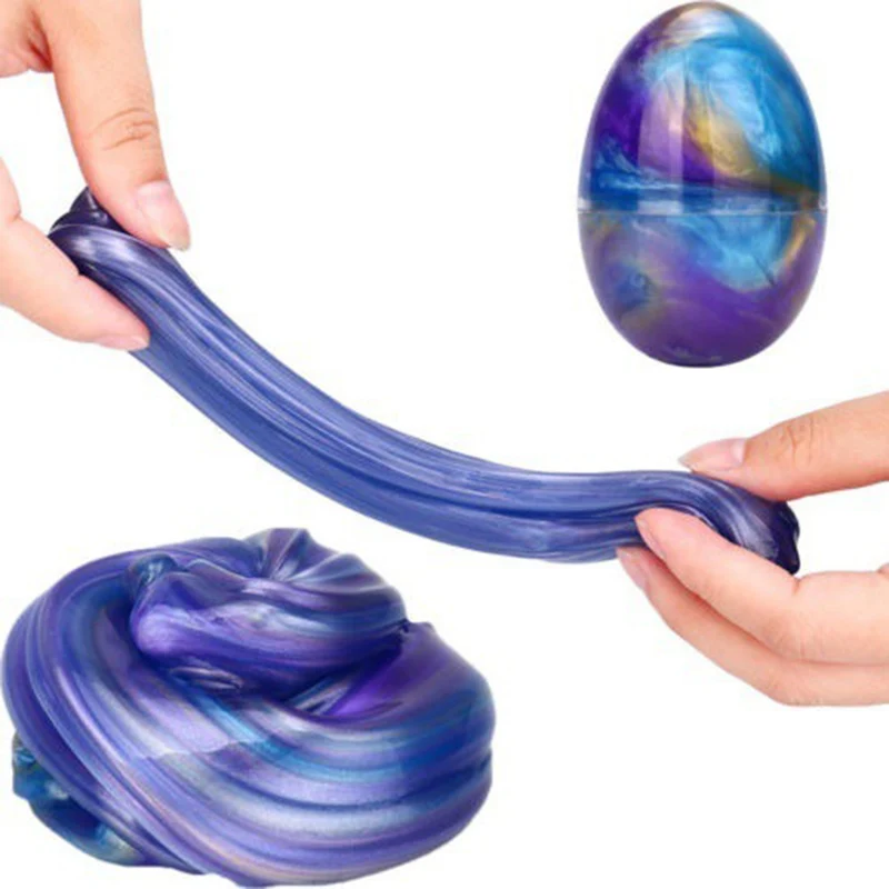 

Galaxy Crystal Slime Egg Mud Creative Modeling Clay Children Intelligent Magic Shiny Playdough Lizun Kids Putty Anti-Stress Toys