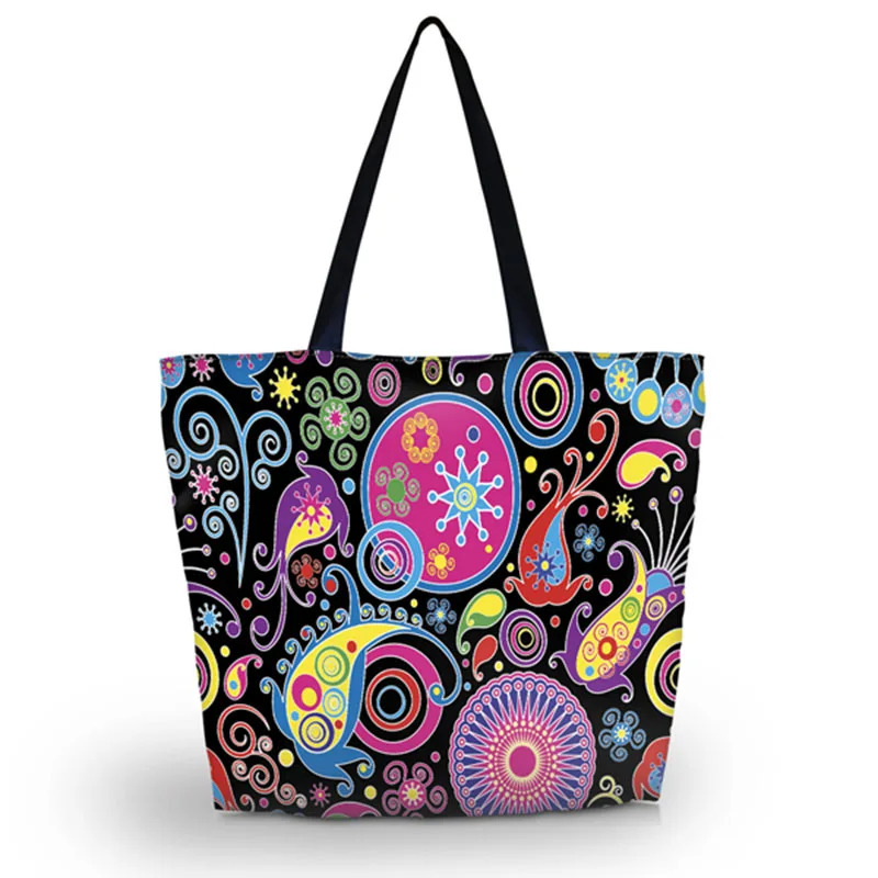 

Foldable Large Shopping Bag Women Girl's Shoulder Bag Lady Handbag Pouch Zipper Closure Pocket Shopping Tote Casual Beach Bag