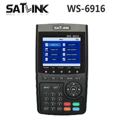 ] SatlinkWS-6916 HD DVB-S2 высокой четкости Satellite Finder Спутниковое метр MPEG-2/MPEG-4 Satlink WS 6916 спутниковое метр