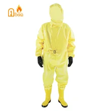 Самая дешевая цена высокое количество химическое доказательство кислота и щелочь устойчивый химический защитный костюм безопасности