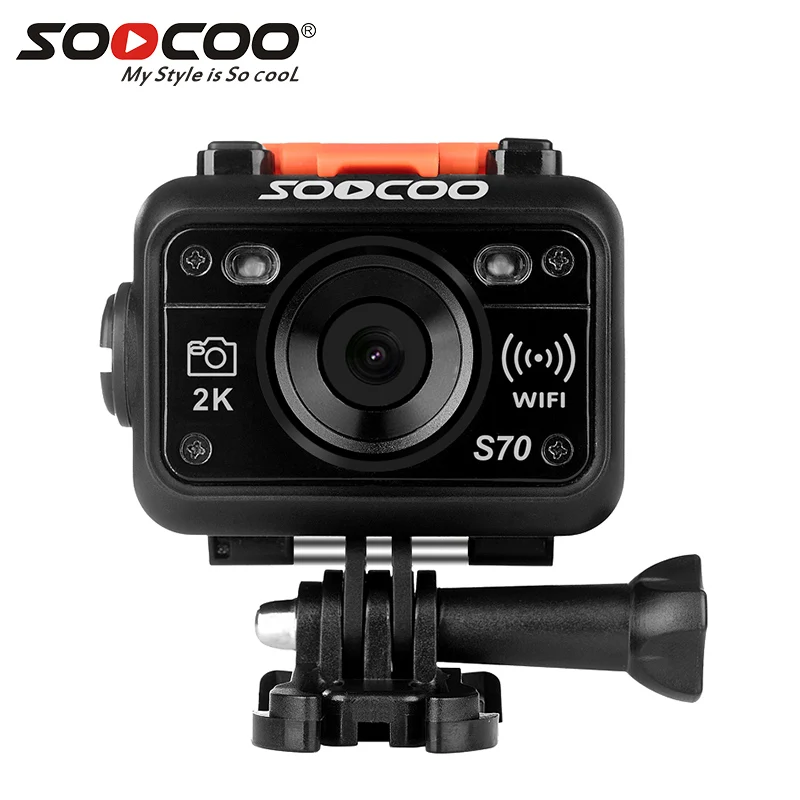 Action Camera SOOCOO S70 2K 1080p 60M Waterproof mini