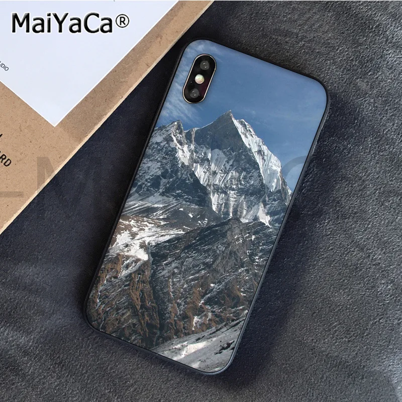 Mountain Peak Forest Snow mountain White smoke
