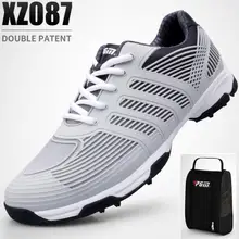 PGM Гольф обувь 1600d нейлон водонепроницаемый дышащая мужская Гольф обувь противоскольжения обуви ногти лакированной Гольф кроссовки с обувь, сумки