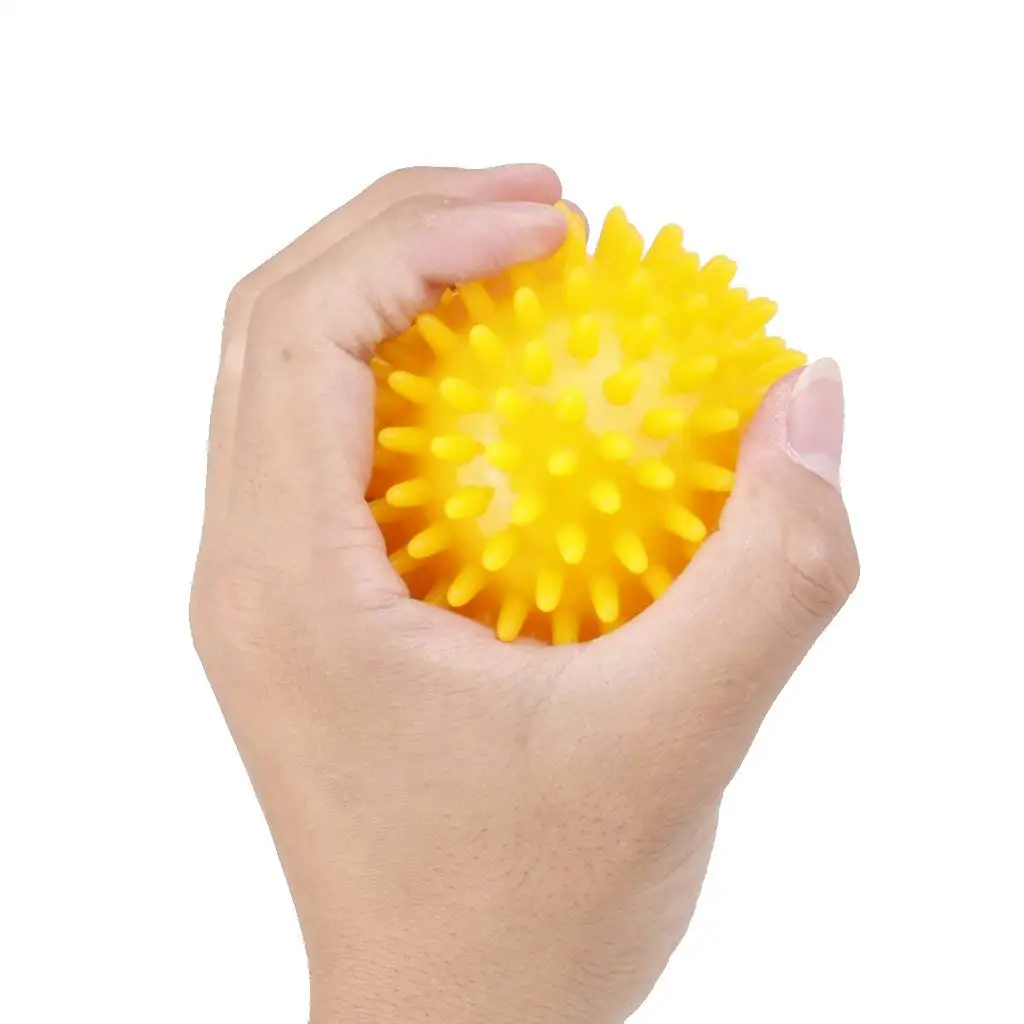 Горячие Массажный мяч B перейдите к Пико массаж стресса 8 см желтый
