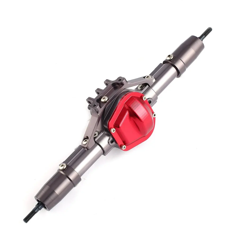 

Metal 1/10 Rc Car Complete Alloy Front And Rear Axle Kit Accessory Combo Spare Parts Component for 1/10 D90 RC4WD Yota II RC Car