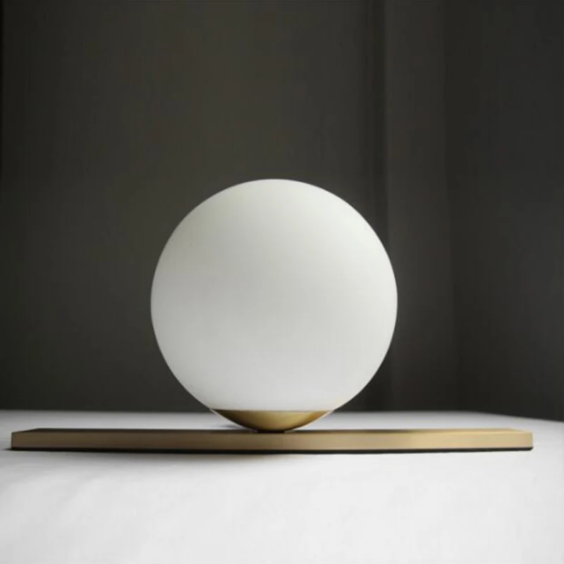 

Simple new ball decorative lamps living room restaurant cafe upscale hotel bedroom creative lamp led lighting fixture led lamp