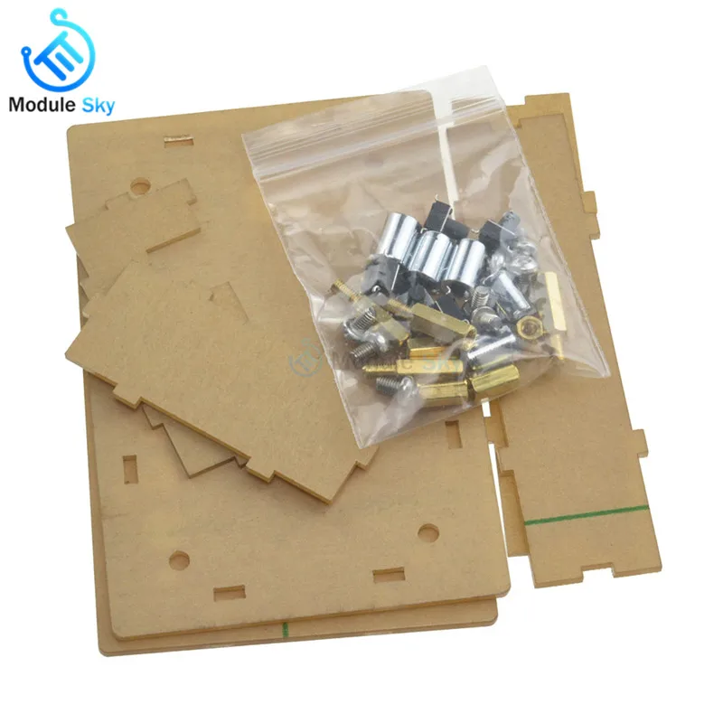 

Bluetooth 4.0 Audio Receiver Case Cover Shell Acrylic DIY Amplifier Board Module with AUX Interface for TDA7492P 2*25W Wireless