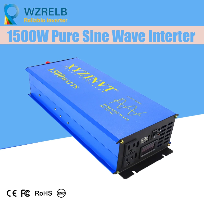 

Reliable Pure Sine Wave Inverter UPS and charging function 1500W outdoor home frequency inverter with charger