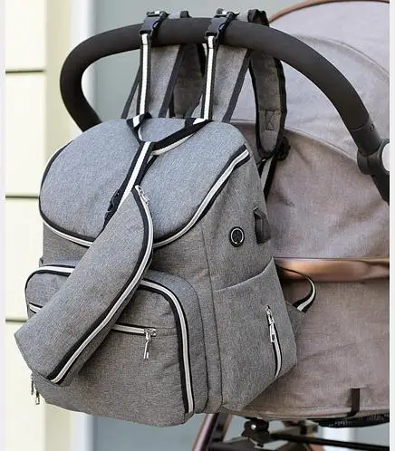

New Mummy backpack Maternity Nappy Mother Backpack Large Capacity Travel New Designer Stroller Nursing Bag