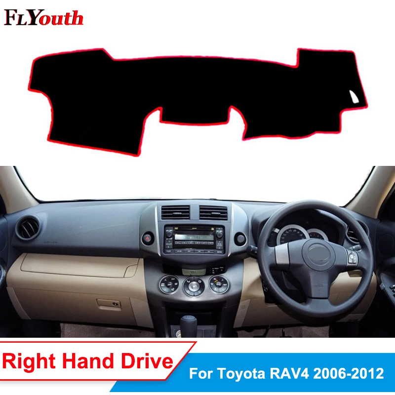 1 шт. Солнцезащитный коврик для приборной панели Toyota Old RAV4 2006 2007 2008 2009 2010 2011
