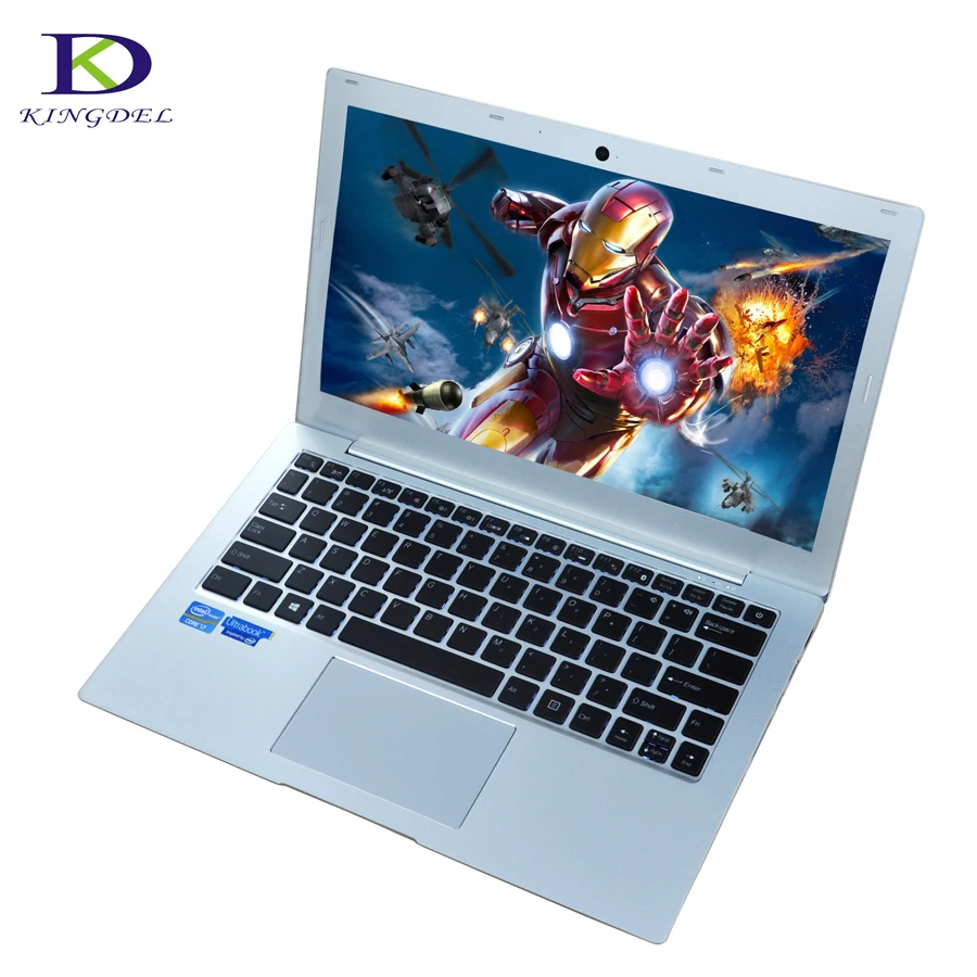 Новый дизайн 13.3 "Тип-C Dual Core i7 7500u сверхтонкий ноутбук Desktop Intel 2.7 ГГц 4 МБ кэш Win10 HDMI 2 * USB2.0 SD f200-1