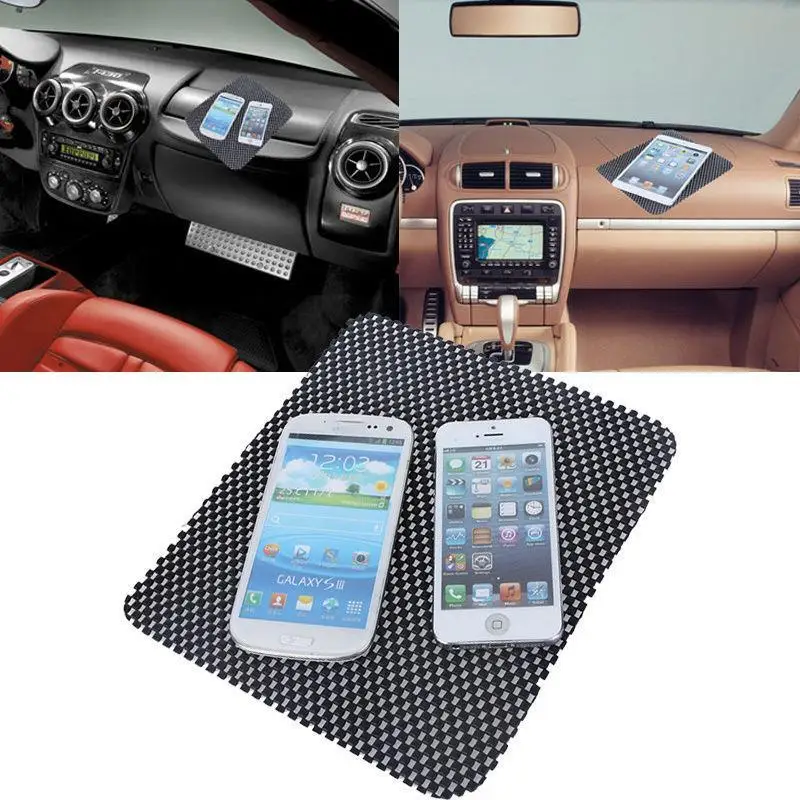PU LEATHER CAR DASH NON SLIP MAT For PHONE PHONE KEY ANTI SKID PADin