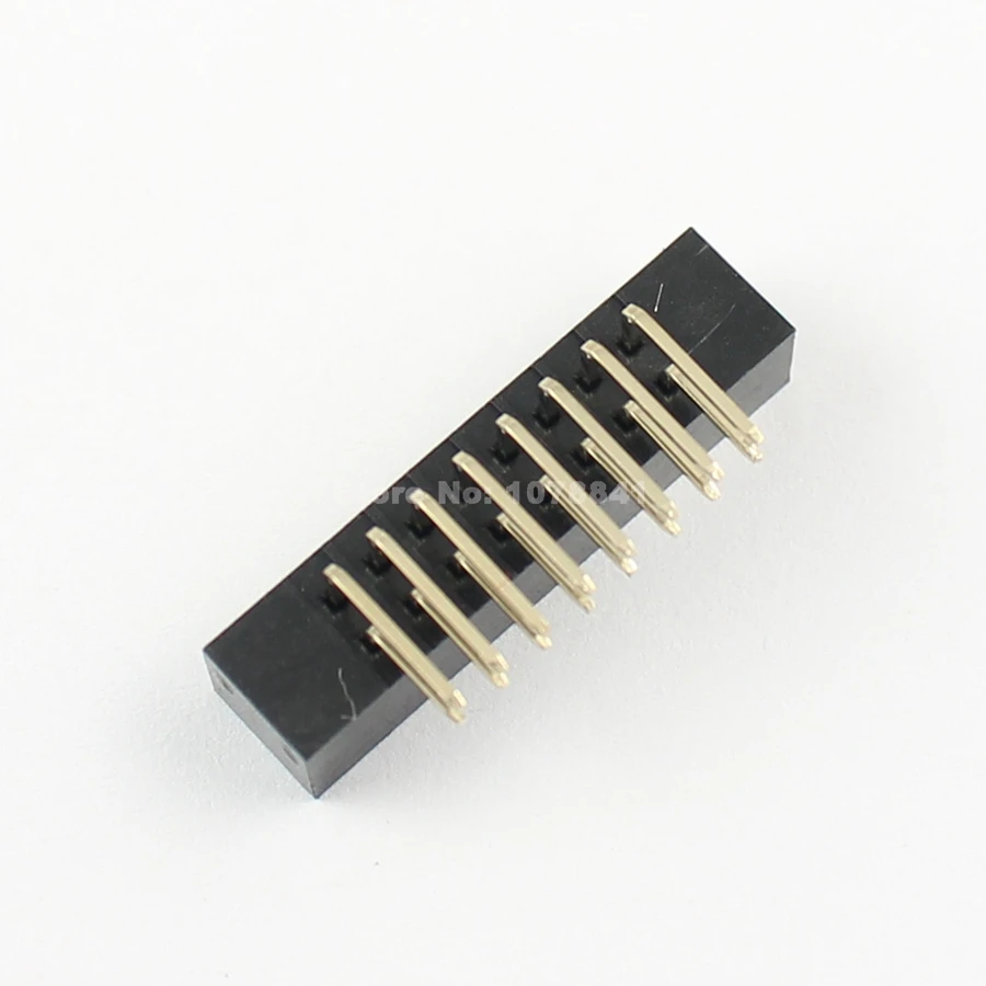 100 шт. в партии 2 мм 2x8Pin 16 Pin правый угол штырь Shrouded IDC Box коннектор|connector 2mm|connector