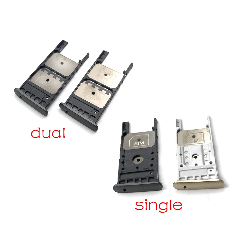 

SIM Card Tray + Micro SD Card Tray For Motorola Moto G5 Plus Dual & Single SIM Card Tray Slot Holder