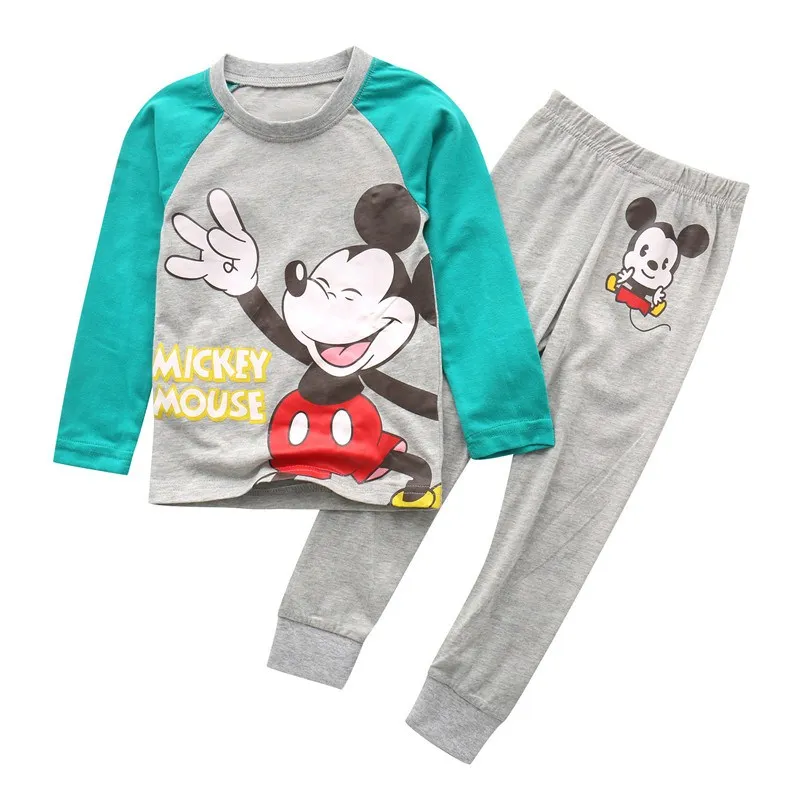 

Baby boys girls clothing sets long sleeve cotton sleep wear hot selling pyjamas autumn children clothes 2 pcs suits for girl boy
