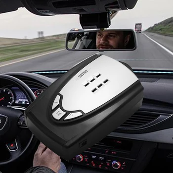 

M6 Car-Styling Speed Radar Detector Voice Alert Warning 16 Band Auto Truck Vehicle Car Radar Detector 360 Degrees 5
