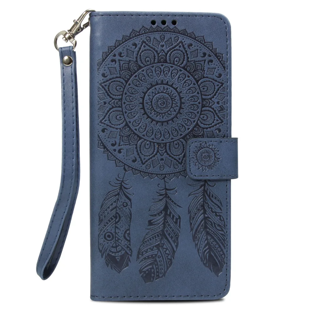 Cute Butterfly Flower Printing Flip Leather Case For Samsung Galaxy S5 S6 S7 Edge S8 S9 S10 Lite Plus Note 8 9 Wallet Stand Case